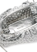 The Mini Pouch silver faux-leather clutch: additional image