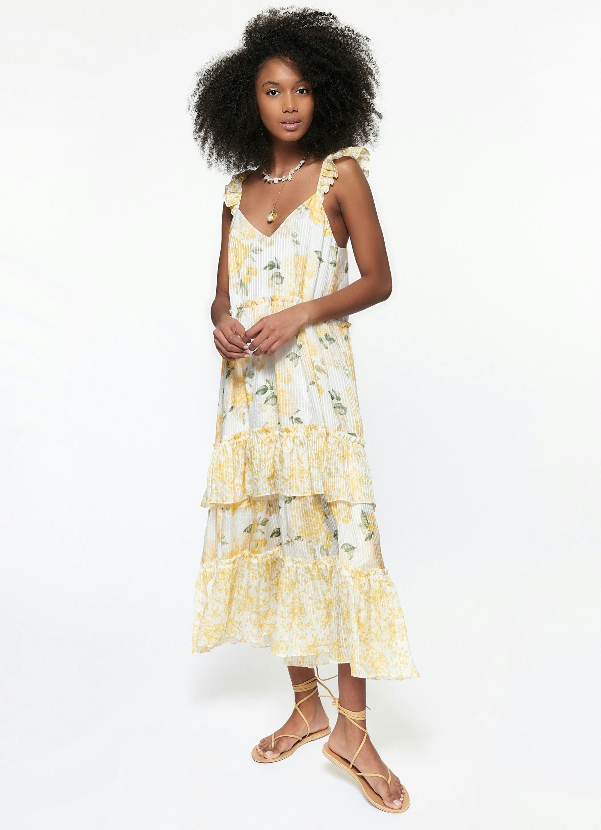 Angela Silk Cotton Dress: image 1