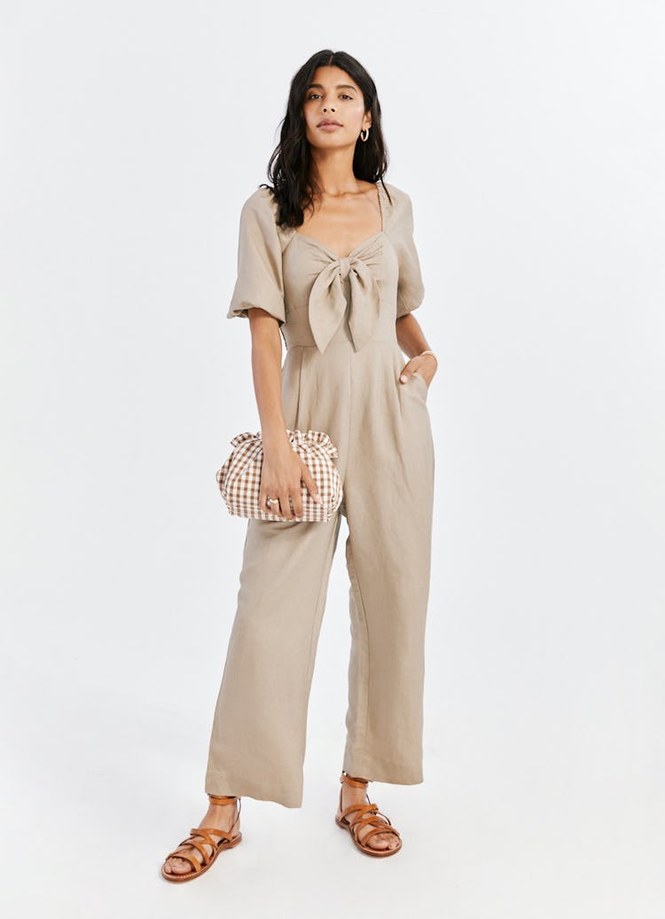 Linen Jumpsuit: image 1