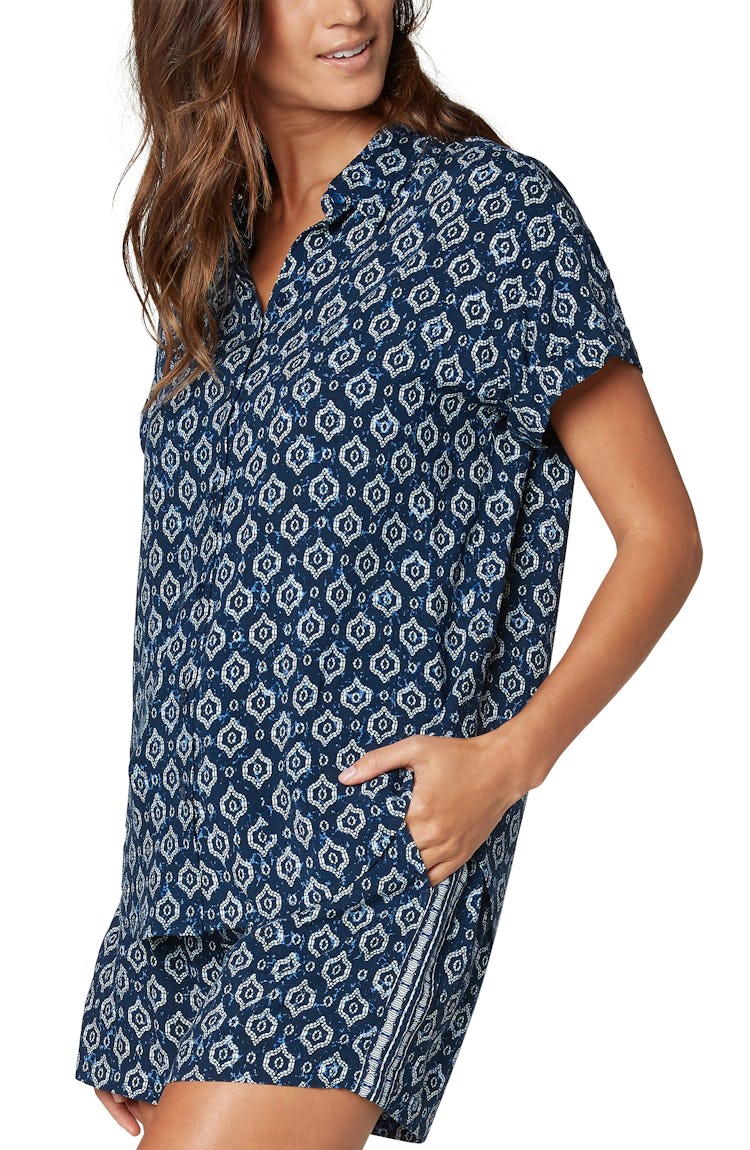 ROLLED SLEEVE BUTTON FRONT SHIRT: additional image