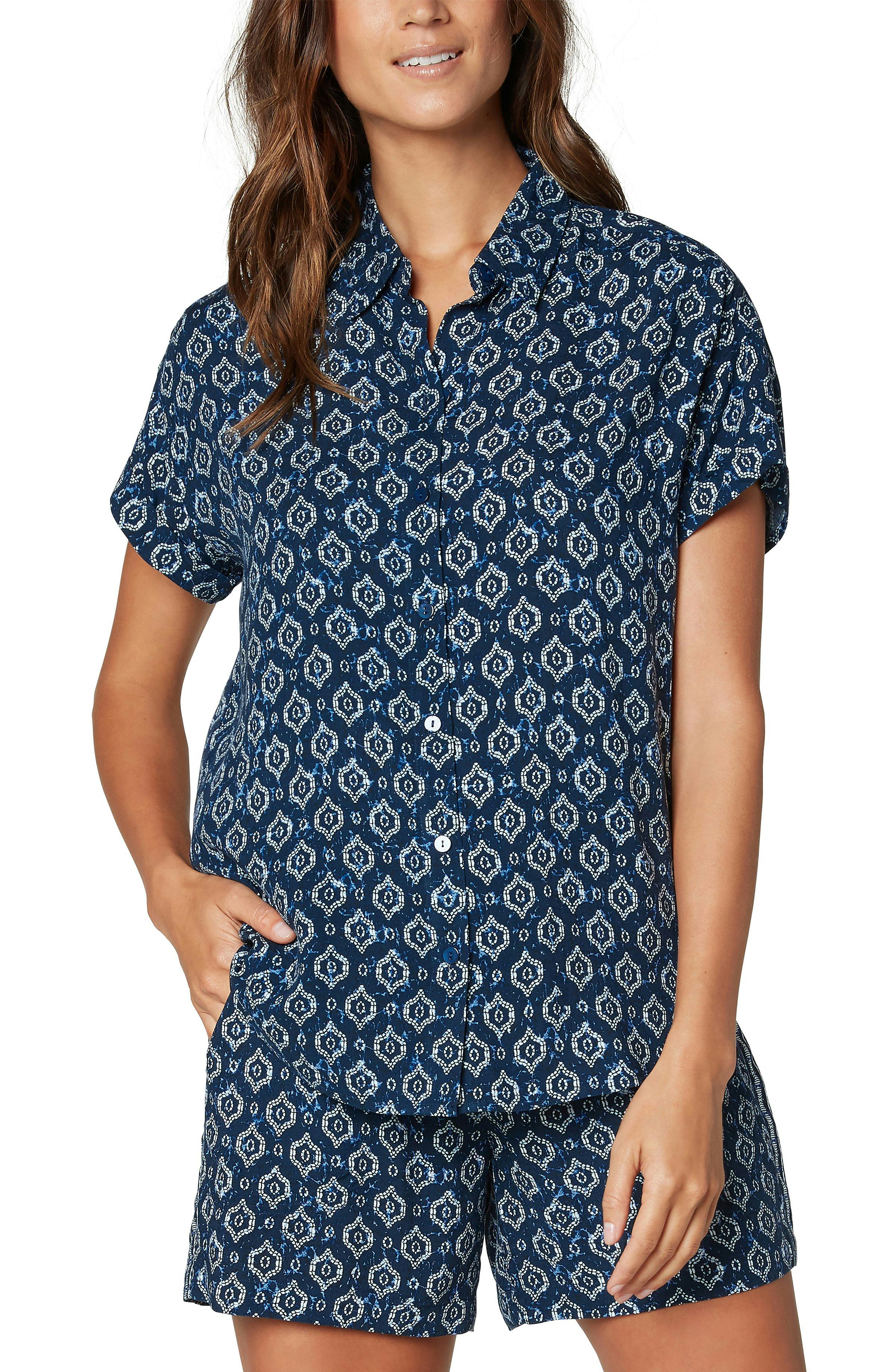 ROLLED SLEEVE BUTTON FRONT SHIRT: image 1