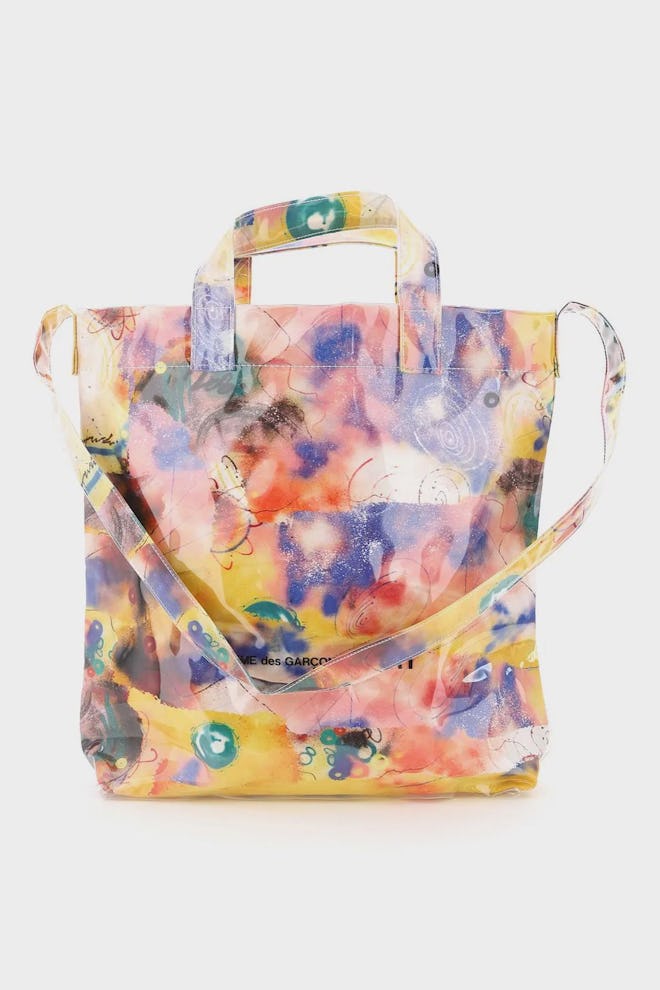 Comme Des Garcons Shirt Tote Bag Futura Print: image 1