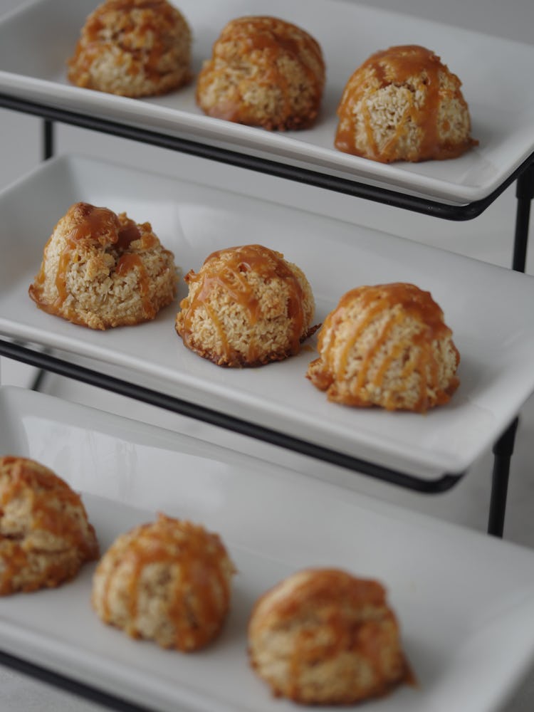 Salted Caramel Coconut Macaroon Bites: image 1