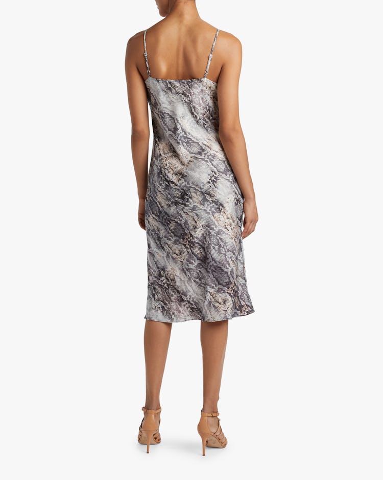 Cami Bias Midi Slip Dress: additional image