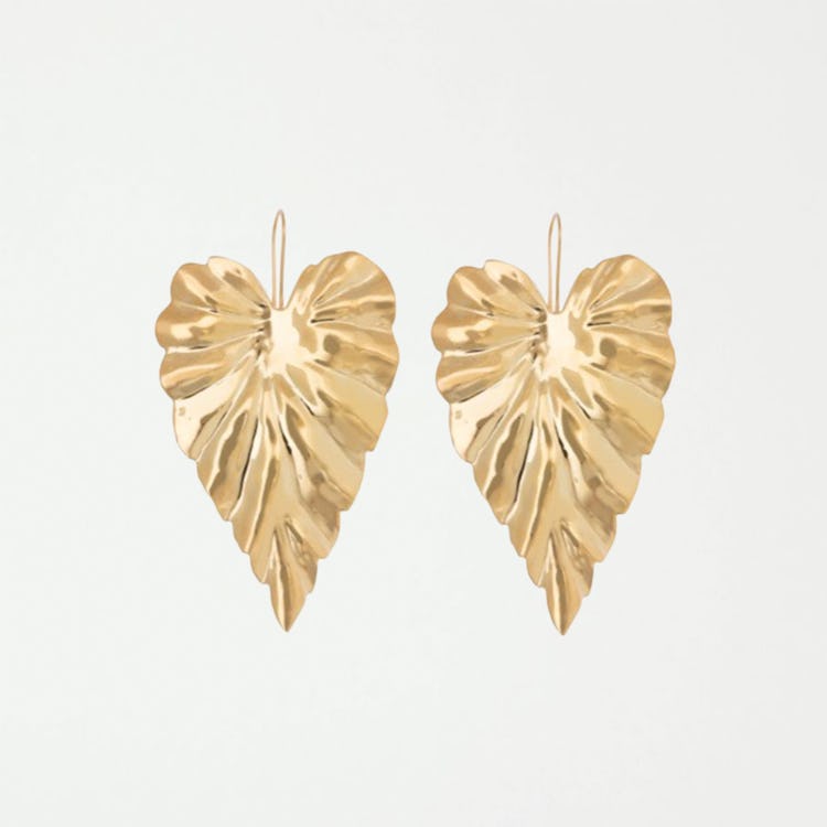 Hoja Earrings Large: image 1