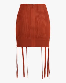 Rib Lace Mini Skirt: additional image