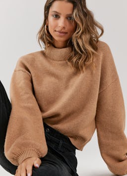 Miranda Coil Neck Sweater: additional image