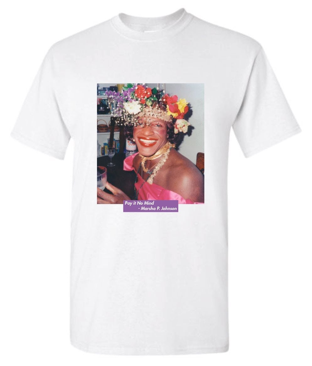 "Pay It No Mind" Tribute Tee: image 1