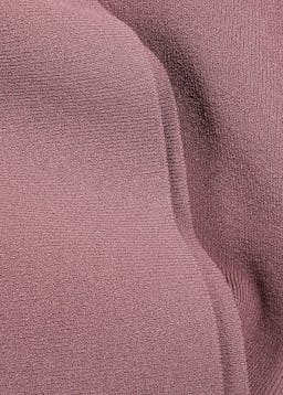 Shani mauve cut-out stretch-knit mini dress: additional image