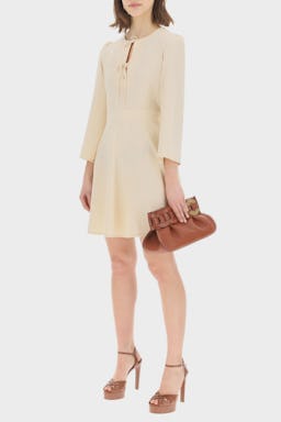 See By Chloe Crepe Dress With Bows: additional image