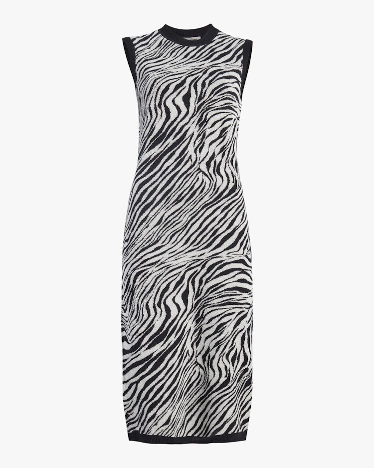 Zebra Tube Dress: image 1