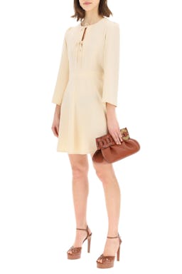 See By Chloe Crepe Dress With Bows: image 1
