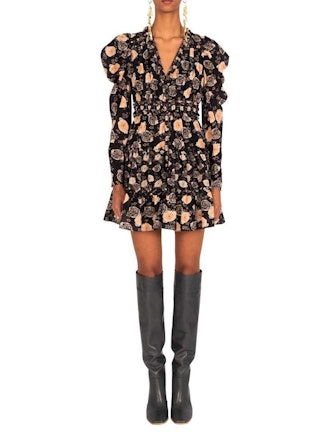 Winsor Floral Mini Dress: image 1