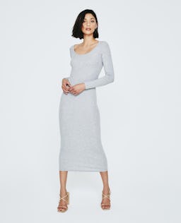 Angela L/S Ballet Neck Dress: image 1