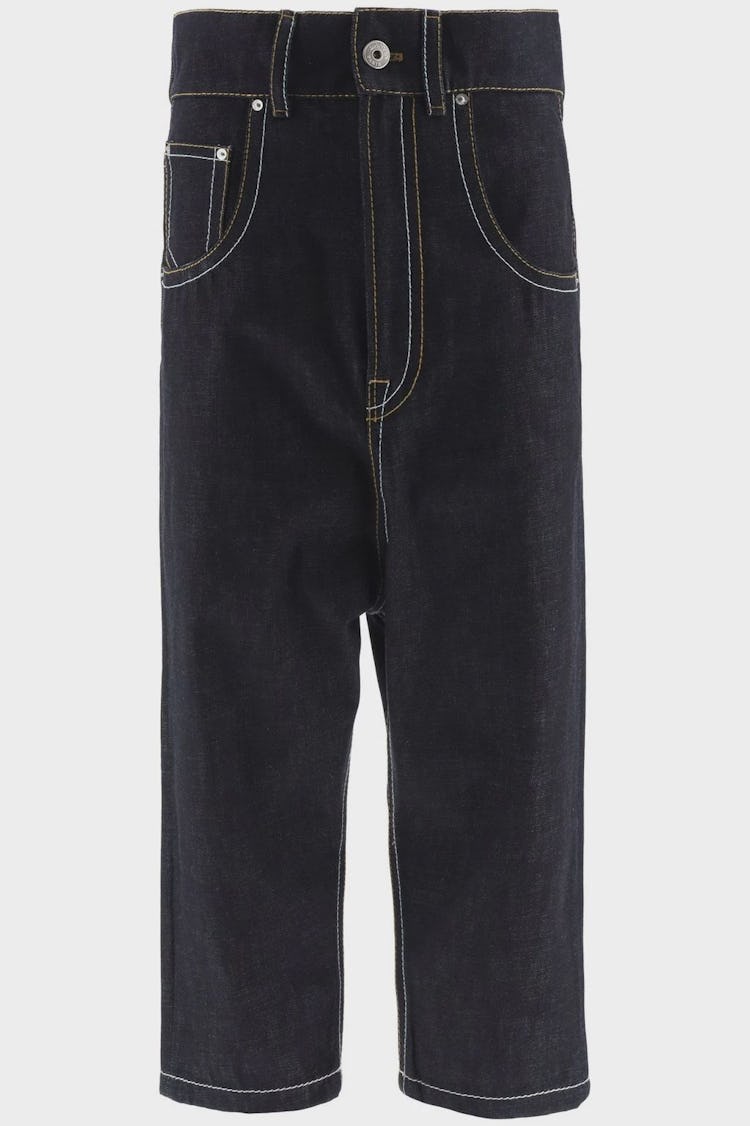 Lanvin Drop Crotch Jeans: image 1