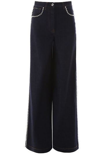 Dolce & Gabbana Crystal-embellished Flare Jeans: image 1