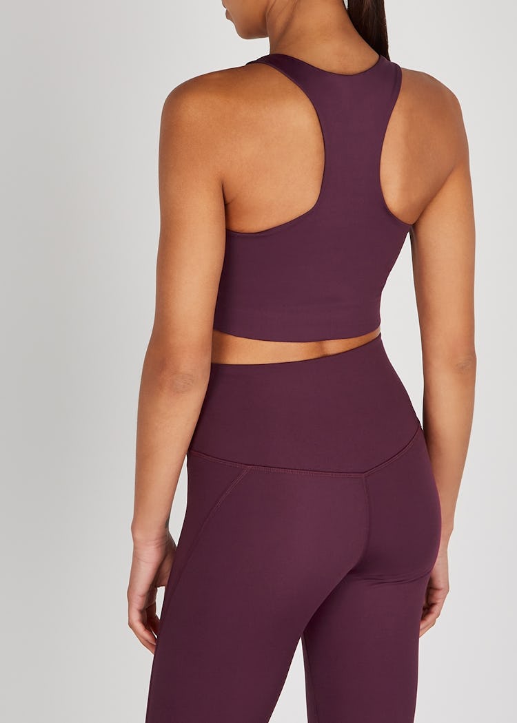 Paloma purple bra top: additional image