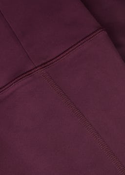 Compressive purple high-rise leggings: additional image