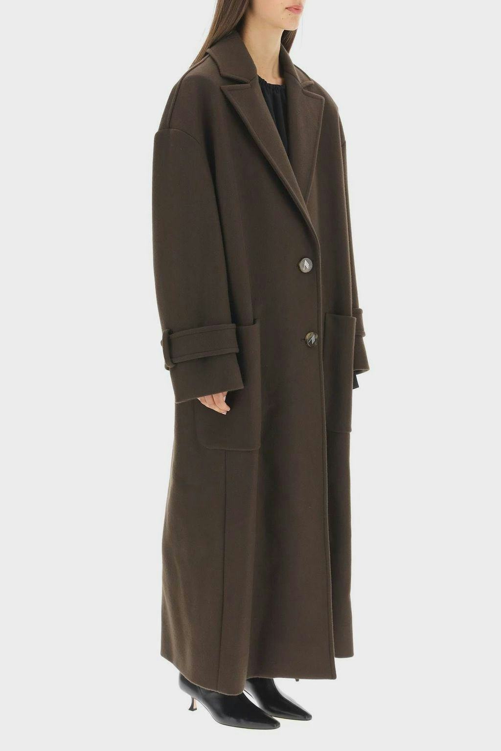 The Attico Oversized Long Coat: image 1