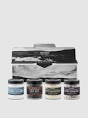 SALTVERK  Gift Box: Arctic Thyme Salt + Lava Salt + Flaky Sea Salt + Birch Smoked Salt: image 1