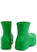Puddle green rubber ankle boots: additional image