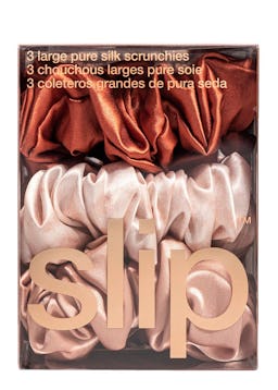 Pure Silk Scrunchies - Desert Rose: image 1