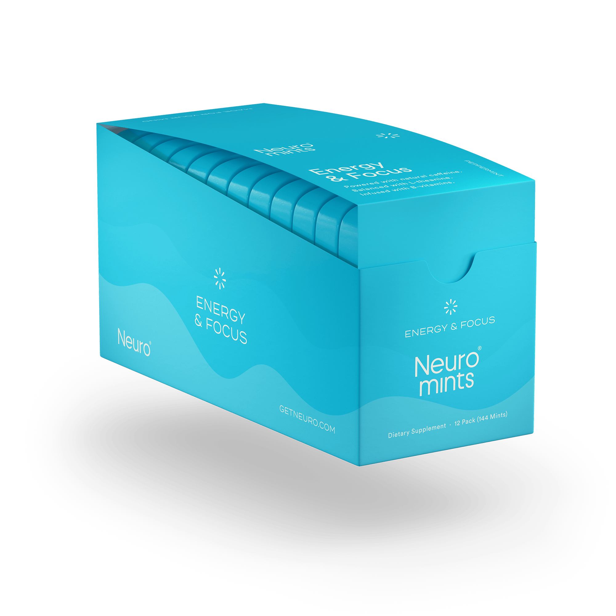 Neuro Mints Caffeine + Ltheanine Energy and Focus Mints