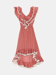 Ruby Dress in Coral: image 1