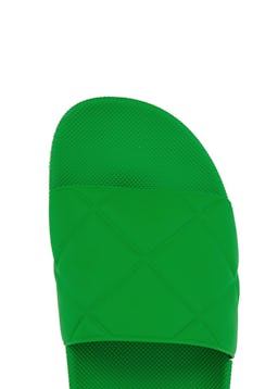 Green matte rubber sliders: additional image