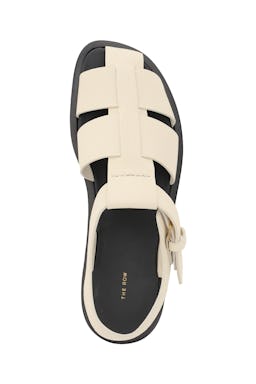 The Row Fisherman Hammered Leather Sandals: additional image