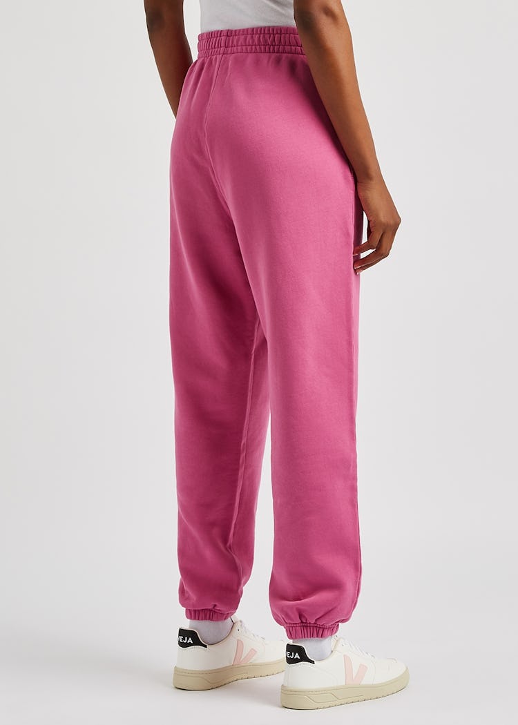 Monday pink logo cotton sweatpants: additional image