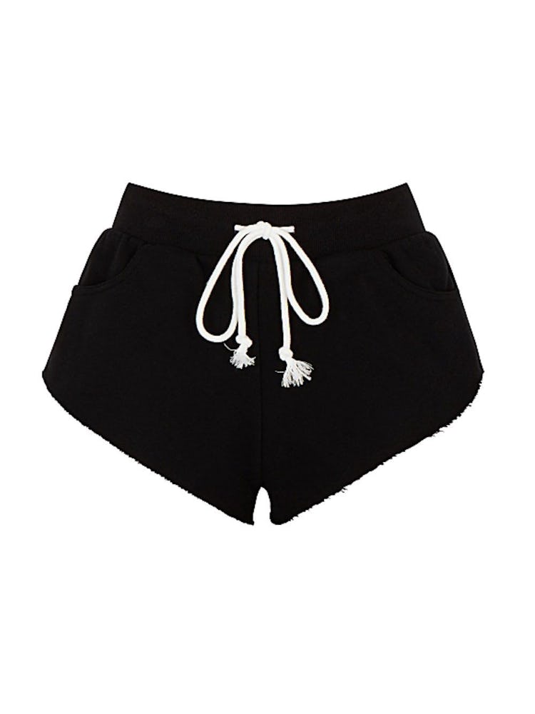 Embroidered Fang Lips Short: image 1