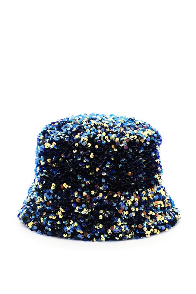 Maison Michel Axel Flora Sequined Bucket Hat: additional image