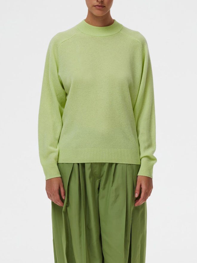 Cozy Cashmere Crewneck Sweater: image 1