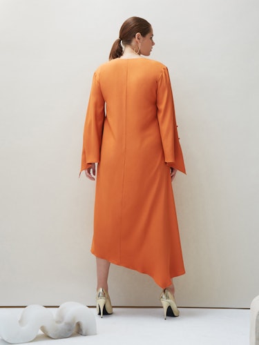 Dua Dress in Orange: additional image