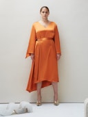 Dua Dress in Orange: image 1
