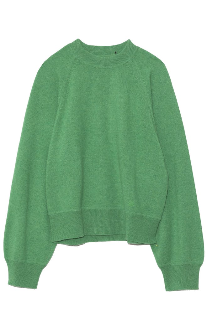 Pemba Cashmere Sweater in Green: image 1
