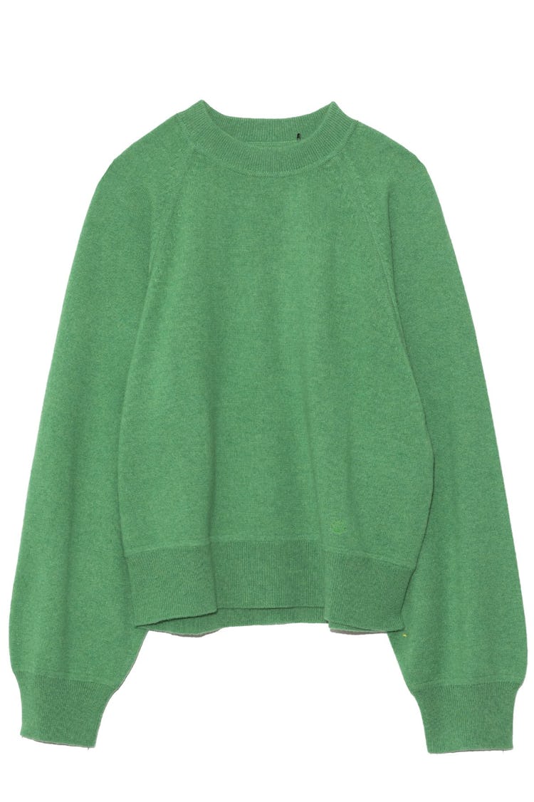 Pemba Cashmere Sweater in Green: image 1