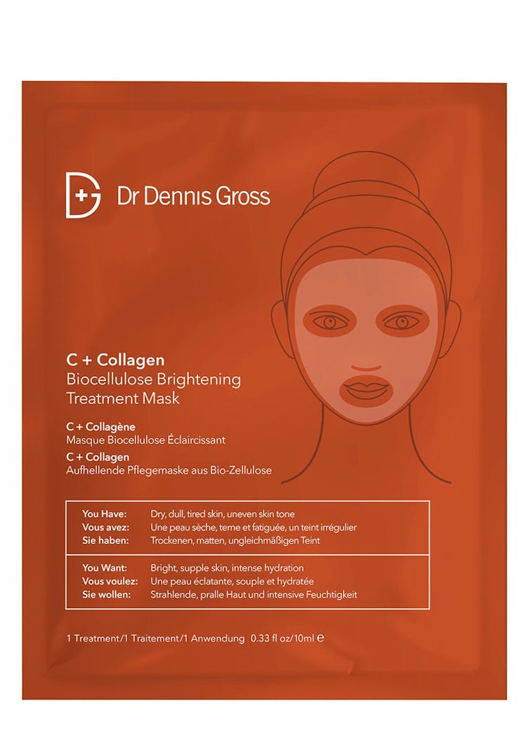 C + Collagen Biocellulose Brightening Treatment Mask: image 1