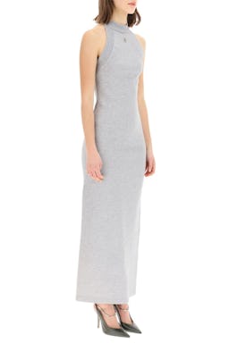 The Attico Long Jersey Dress: image 1