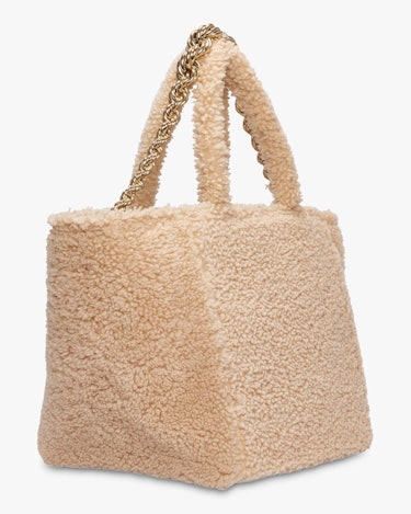 Wild Touch Shearling Tote: additional image
