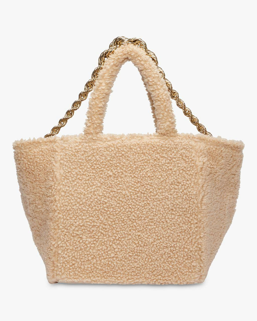 Wild Touch Shearling Tote: image 1