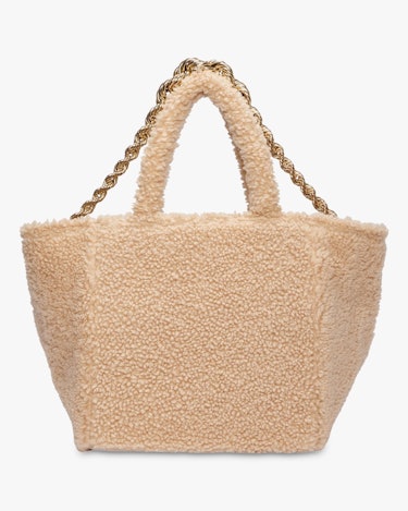 Wild Touch Shearling Tote: image 1