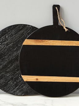 Black Round Mod Charcuterie Board, Medium: additional image