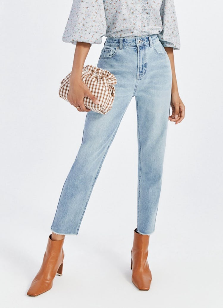 Straight Leg Mom Jean: image 1