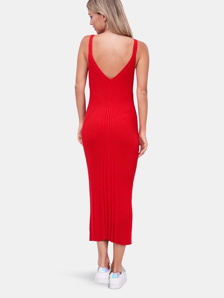 Aria Knit Midi Dress: additional image