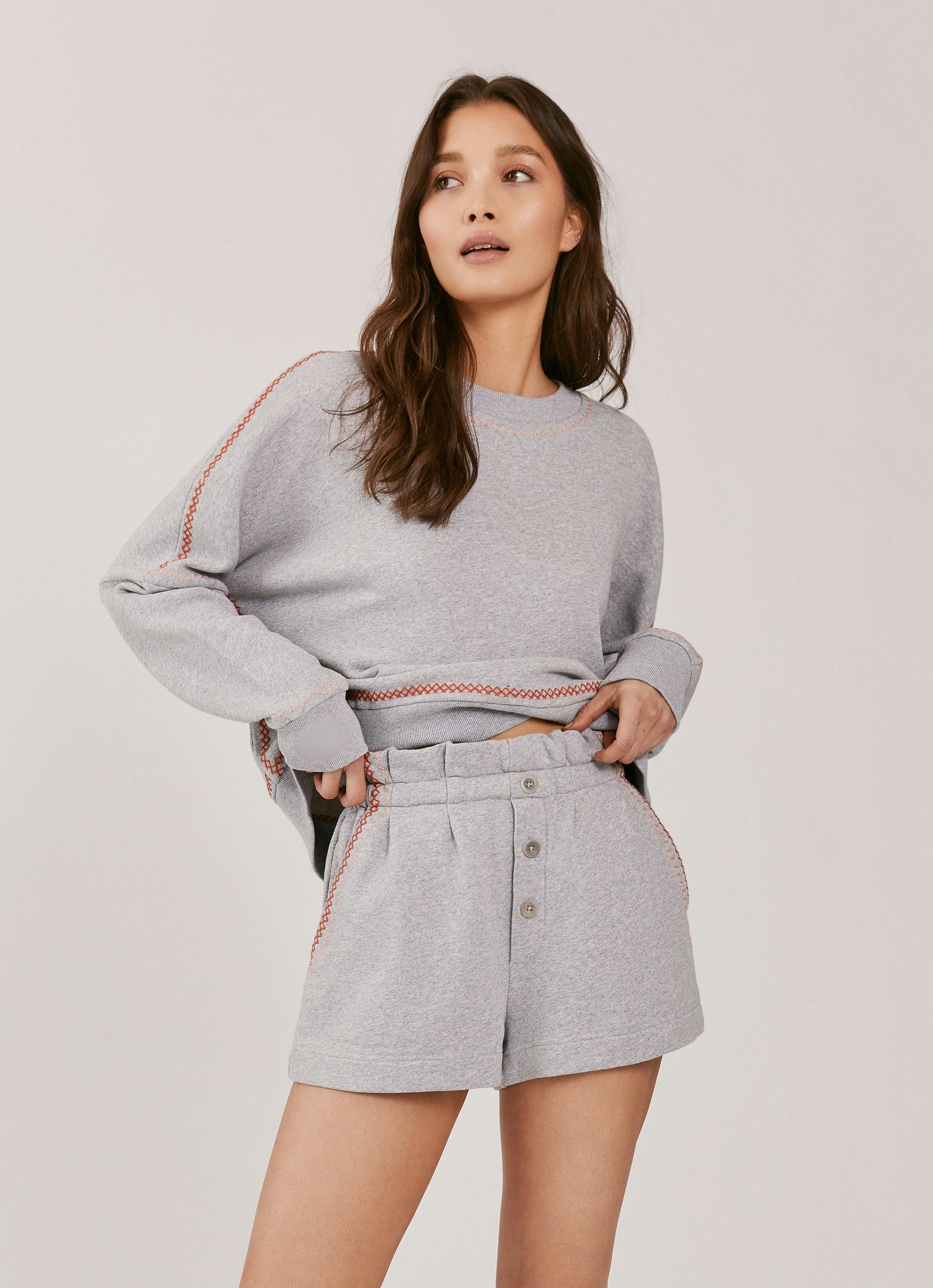 Hazel Paperbag Sweatshorts: image 1