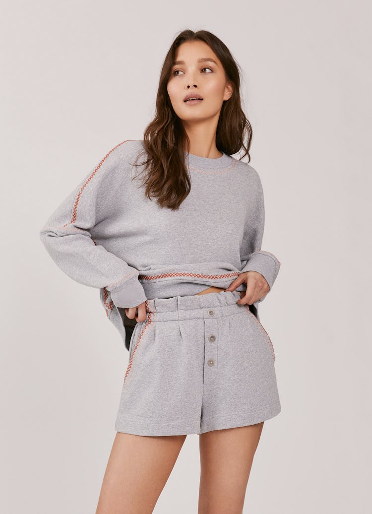 Hazel Paperbag Sweatshorts: image 1