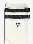 Team P Stripe Crew Socks - Navy: additional image