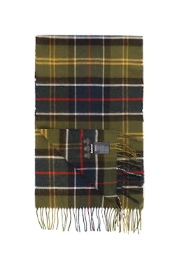 Barbour Yaxley Tartan Wool Scarf: additional image